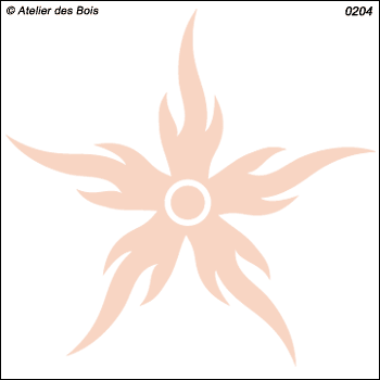 Soleil fleur modèle 204.1