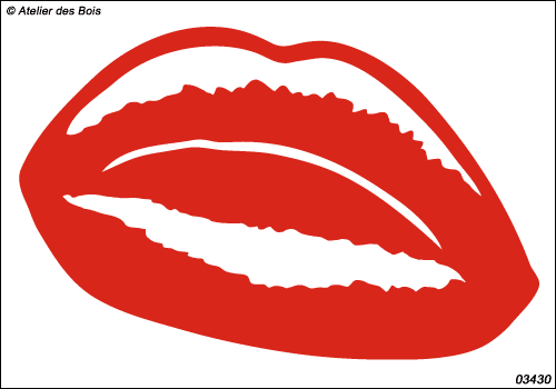 Série Glamour : Lèvres modèle 430