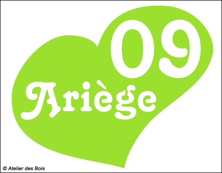 Numéro 09 et Ariège dans coeur