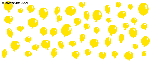 Lot de ballons Modèle B
