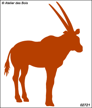 Karumwa, l'Oryx : silhouette modèle 1
