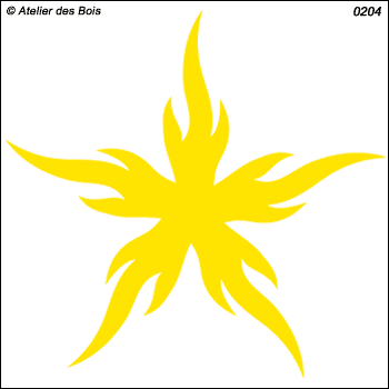 Soleil fleur modèle 204.3