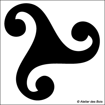 Triskell en spirale Mod.43