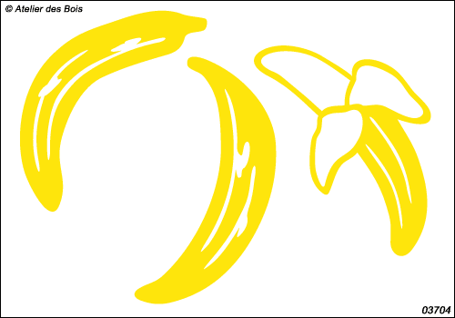 Ensemble de bananes
