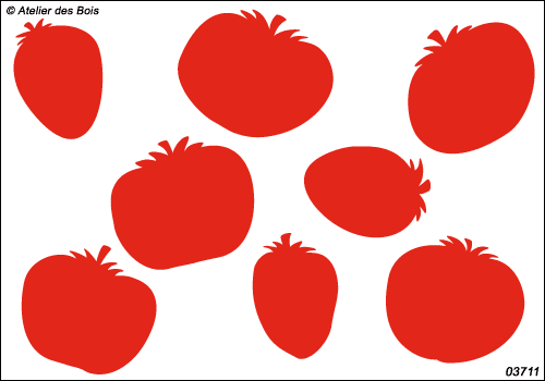 Ensemble de tomates