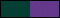 Coloris Vert Foncé/Violet