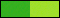 Coloris Vert Prairie/Vert Anis