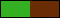 Coloris Vert Prairie/Châtaigne