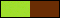 Coloris Vert Anis/Châtaigne
